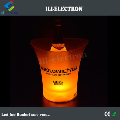 Gorący sprzedawca plastikowy led szampana wiadro lodu