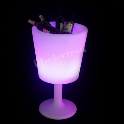 Bezprzewodowy plastikowy LED Pudełko do lodu 16 kolorów