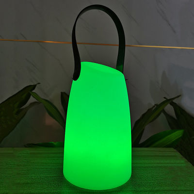 Plastikowa przenośna lampa LED bezprzewodowe sterowanie zdalne do ogrodu