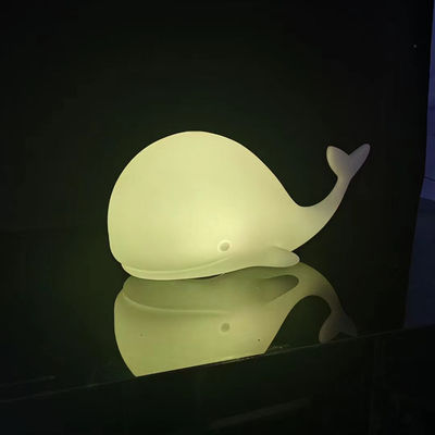 Lampa nocna wielorybówki LED do sypialni przy łóżku dziecka