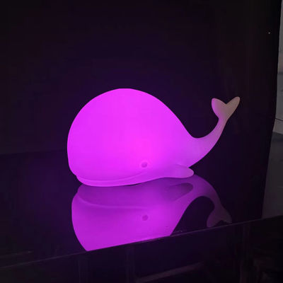 Lampa nocna wielorybówki LED do sypialni przy łóżku dziecka