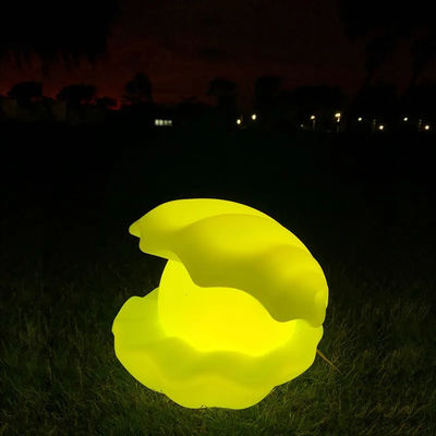 16 kolorystyczne światło nocne bezprzewodowe RGB LED światło muszelki morskiej