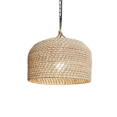3500K Creative Rattan Pendant Light Switch Control Do salonu