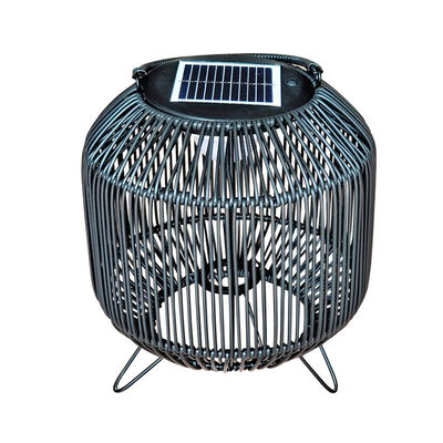 Niestandardowe Rattan Woven Solar Lights Przenośny 3500K IP65 wodoodporny