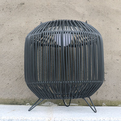 Niestandardowe Rattan Woven Solar Lights Przenośny 3500K IP65 wodoodporny