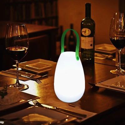 2700K CCT Plastic LED Przenośna Lampa Naładowalna Do Restauracji