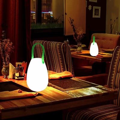 2700K CCT Plastic LED Przenośna Lampa Naładowalna Do Restauracji