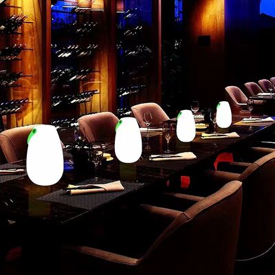 2700K CCT Plastic LED Przenośna Lampa Naładowalna Do Restauracji