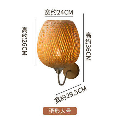 Creative Art Design Rattan ściany cienie światła dla korytarza korytarza