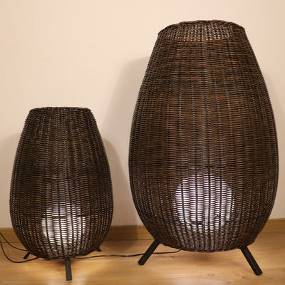 35cm/45cm/78cm/128cm wysokość lampy stojące artystyczne lampy podłogowe z trzciny