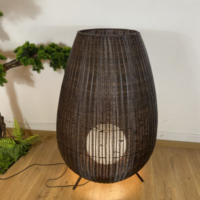 35cm/45cm/78cm/128cm wysokość lampy stojące artystyczne lampy podłogowe z trzciny