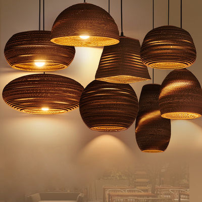 Kreatywny design artystyczny żyrandol ręcznie wykonane kolczyki lampki