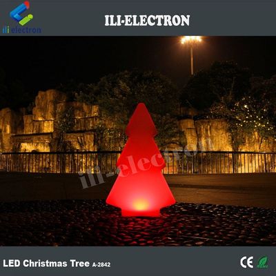 Plastikowe światła LED zewnętrzne w kształcie drzewa dla dekoracji świątecznej