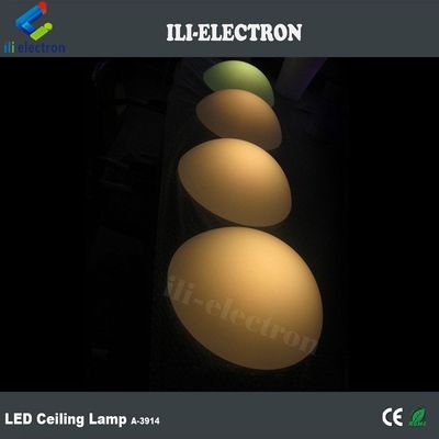 PE Plastic LED Half Sphere Light Przeładowalny Do Dekoracji Bożonarodzeniowej