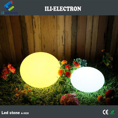 16 kolor zmieniający plastikowy LED Glow Rock