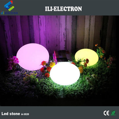 16 kolor zmieniający plastikowy LED Glow Rock