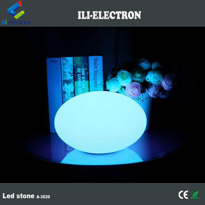 16 kolor zmieniający plastikowy LED Glow Rock