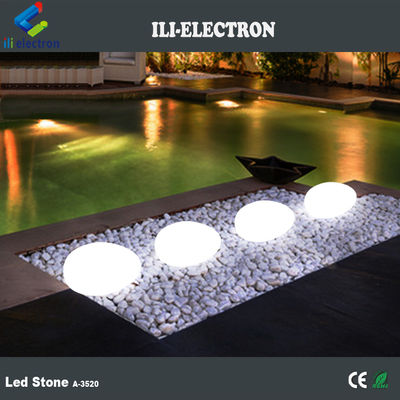 16 kolor zmieniający plastikowy LED Glow Rock