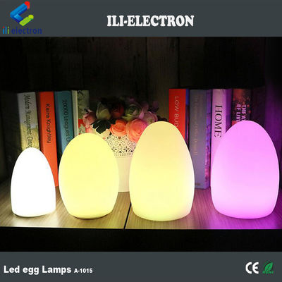 Oświetlone lampy LED w kształcie jajka 16 kolorów zmieniające się za pomocą pilota
