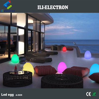 Zewnętrzna lampa stołowa IP65 w kształcie jaja z zdalnym sterowaniem