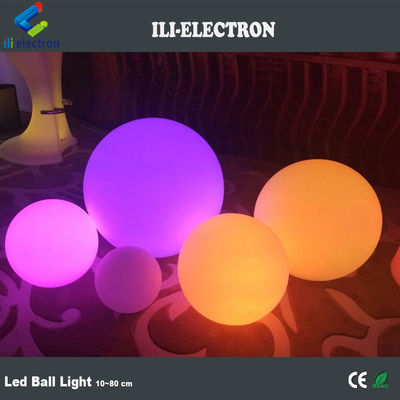 Dekoracja ślubna, plastikowa sfera LED