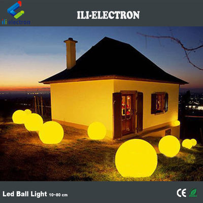 Dekoracja ślubna, plastikowa sfera LED