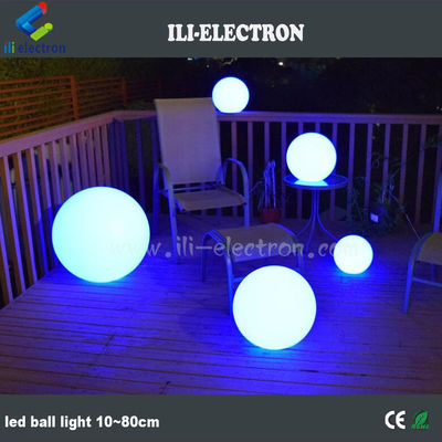 Dekoracja ślubna, plastikowa sfera LED