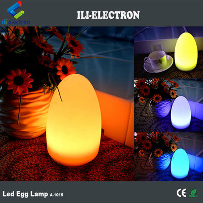 Ładowanie USB Plastikowe jajo LED światła bezprzewodowe z ładowalną baterią litową