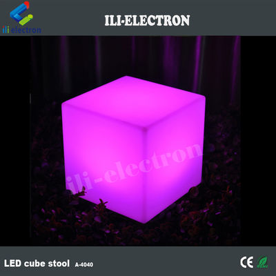 Plastikowy kostka oświetlenia LED z zdalnego sterowania