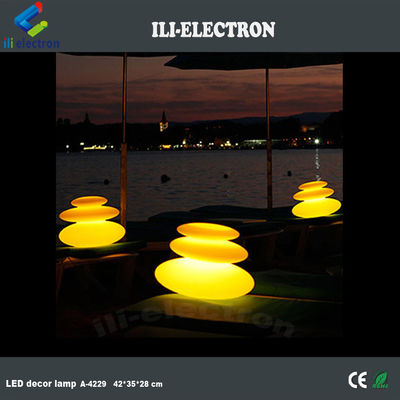 Stylowe PE Plastic Pool Glow Lights do dekoracji zewnętrznej