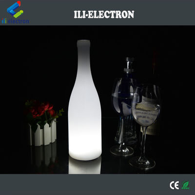 oświetlone lampy plastikowe LED w kształcie butelki