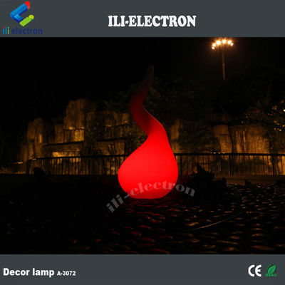 16 zmieniających kolor plastikowe lampy podłogowe LED