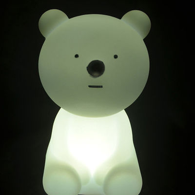 Śliczna forma niedźwiedzia dla dzieci LED lampa stołowa