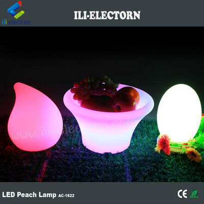lampy stołowe o kształcie brzoskwiniowym