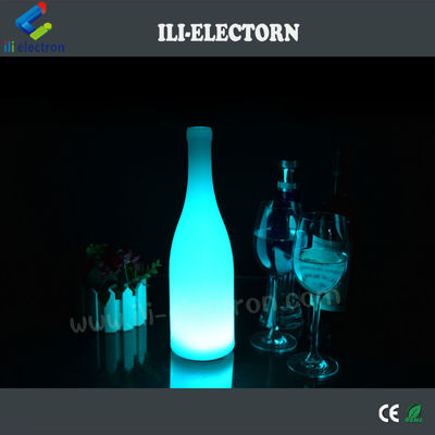 Lampy stołowe z plastiku oświetlone butelki wina dla hoteli / kawiarni / klubów / barów
