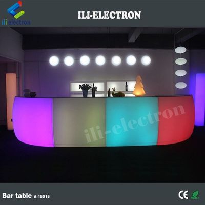 Plastikowy bar oświetlony w różnych kolorach, nowoczesny, domowy, mini bar, na sprzedaż
