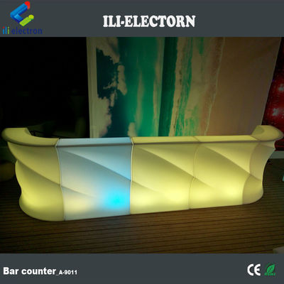nowy PE plastikowy bar oświetlony w różnych kolorach