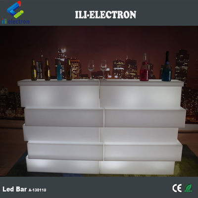 Plastikowy LED Mobilny Bar Stół 16 Kolory Zmieniające się wodoodporne