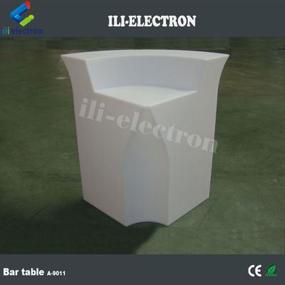 Nowoczesny LED Bar Counter Oświetlony Led Plastic Salon / Restauracja