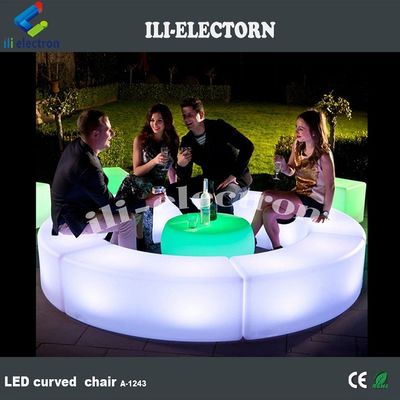 elektroniczny krzesło pokerowe, świecący stół, meble LED