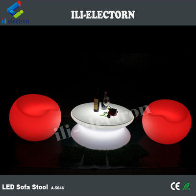 Bar ogrodowy Plastikowy LED Light Up Meble stołek stolik wodoodporny
