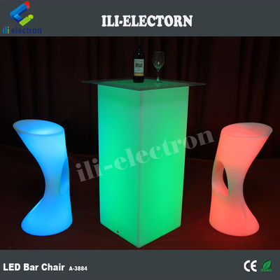 Nowoczesne stoły meblowe RGB LED z akumulatorem litowym