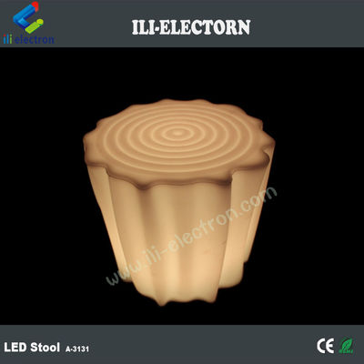 Stylowy Muti-Color RGB Oświetlony LED Świecący stołek wodoodporny IP65