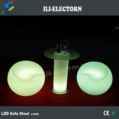 nowy design wielokolorowy RGB wodoodporny LED świecący krzesło jabłkowe