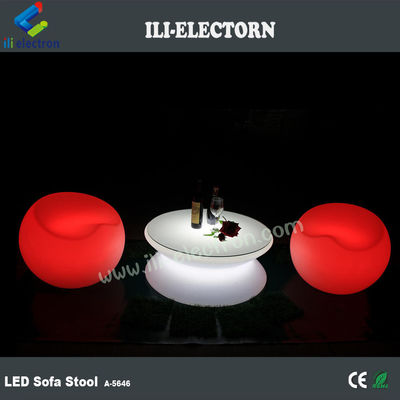 Muti Color RGB LED Light Cocktail Table, wodoodporny Light Up Bar Meubles