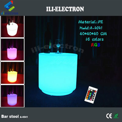 Nowoczesny PE Plastic Glow Up Chair wodoodporny do użytku na zewnątrz