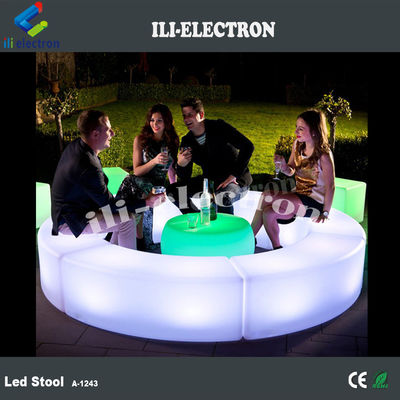 Inteligentne meble LED zewnętrzne z wykrzywioną stolicą LED