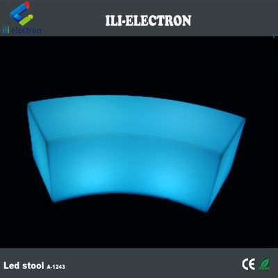 Inteligentne meble LED zewnętrzne z wykrzywioną stolicą LED