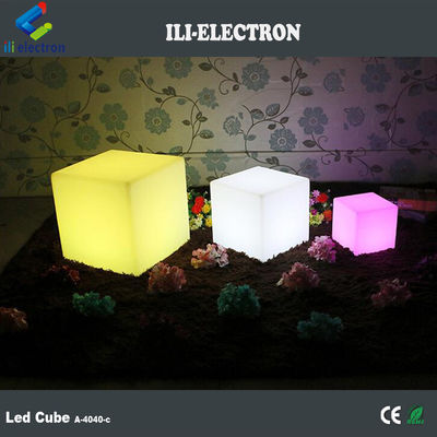 Długowłosowe sterowanie LED Kubu Nocne światło Oświetlone RGB zmieniające kolor Akumulator ładowalny