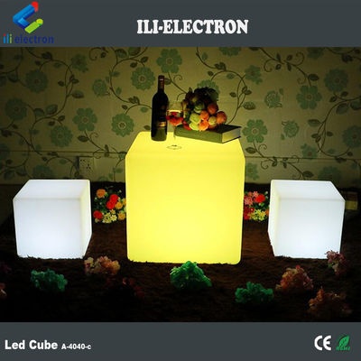Długowłosowe sterowanie LED Kubu Nocne światło Oświetlone RGB zmieniające kolor Akumulator ładowalny
